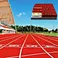 Hybrid Plastic Runway for School Stadium